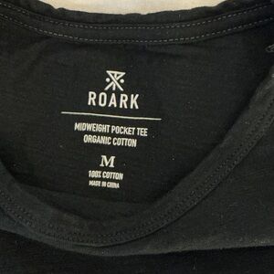 Roark Organic Cotton Black Tee